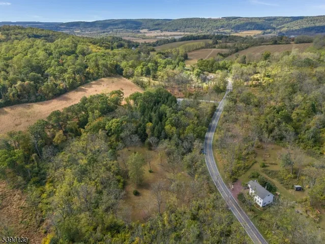 a view of a lake with a mountain