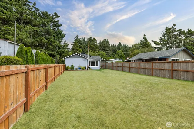 a balcony with an outdoor space