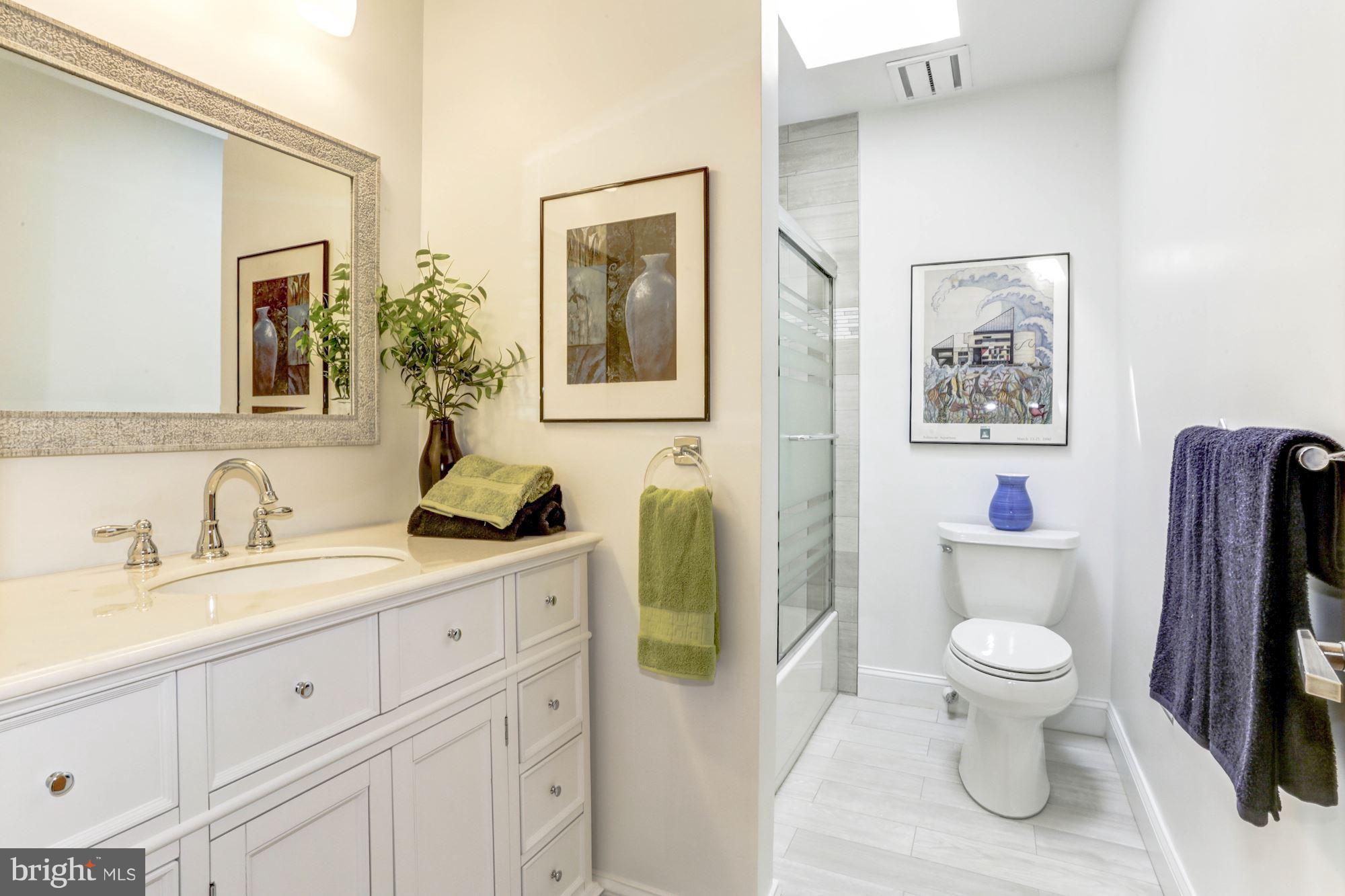 10012 Hall Road Potomac, MD 20854 - Photo 23 of 28 Renovated Hall Bath