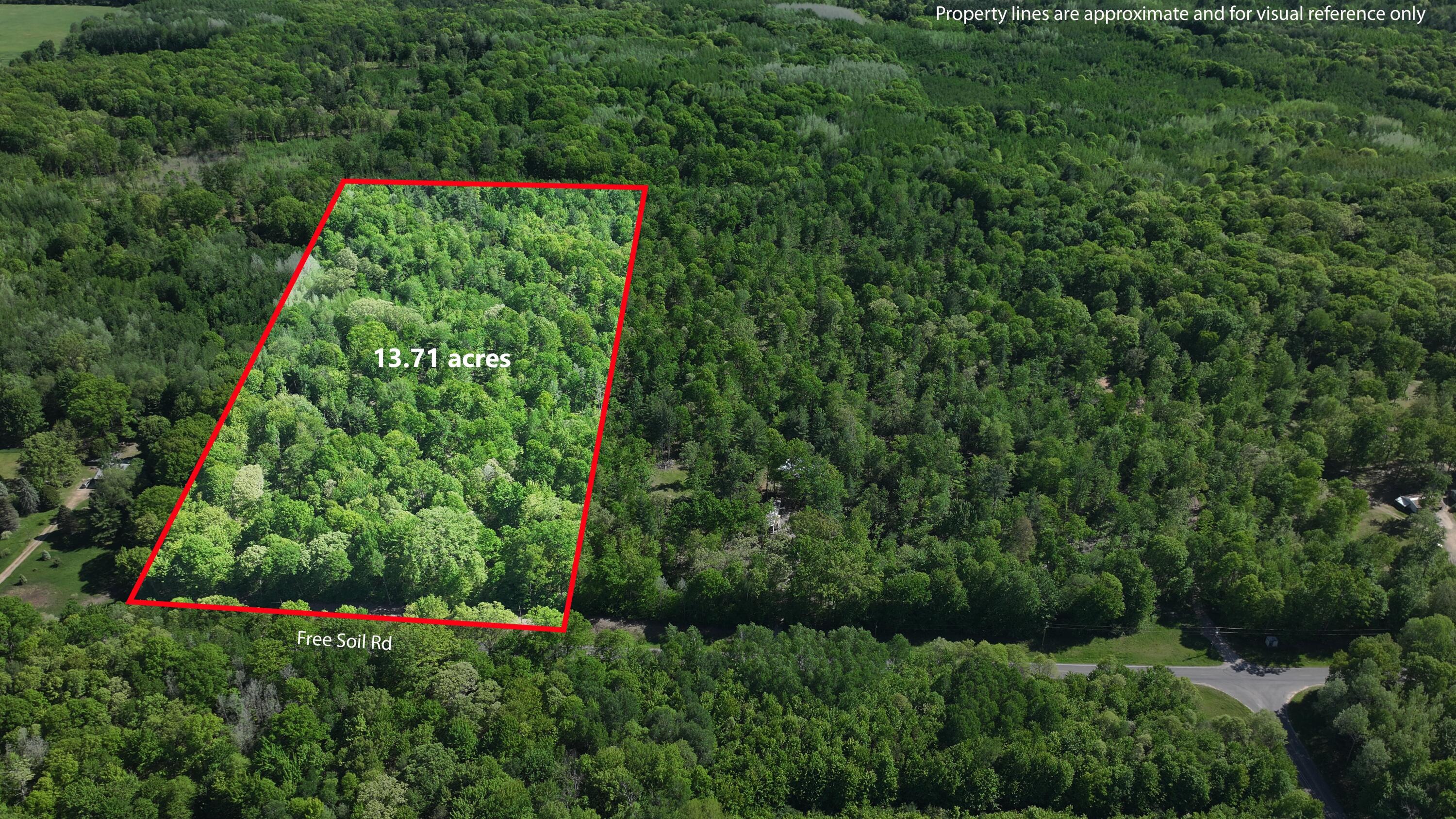 Parcel 'c' East Free Soil Road Free Soil, MI 49411 - Photo 1 of 7 Parcel C property lines