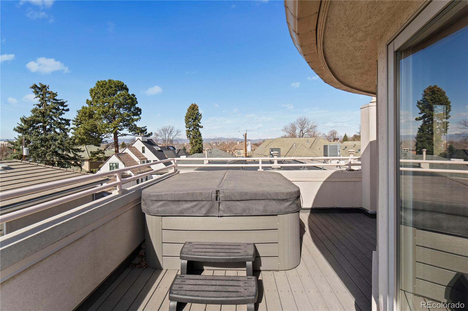 465 Madison Street Denver, CO 80206 - Photo 39 of 40 a terrace view with sitting space and seating space