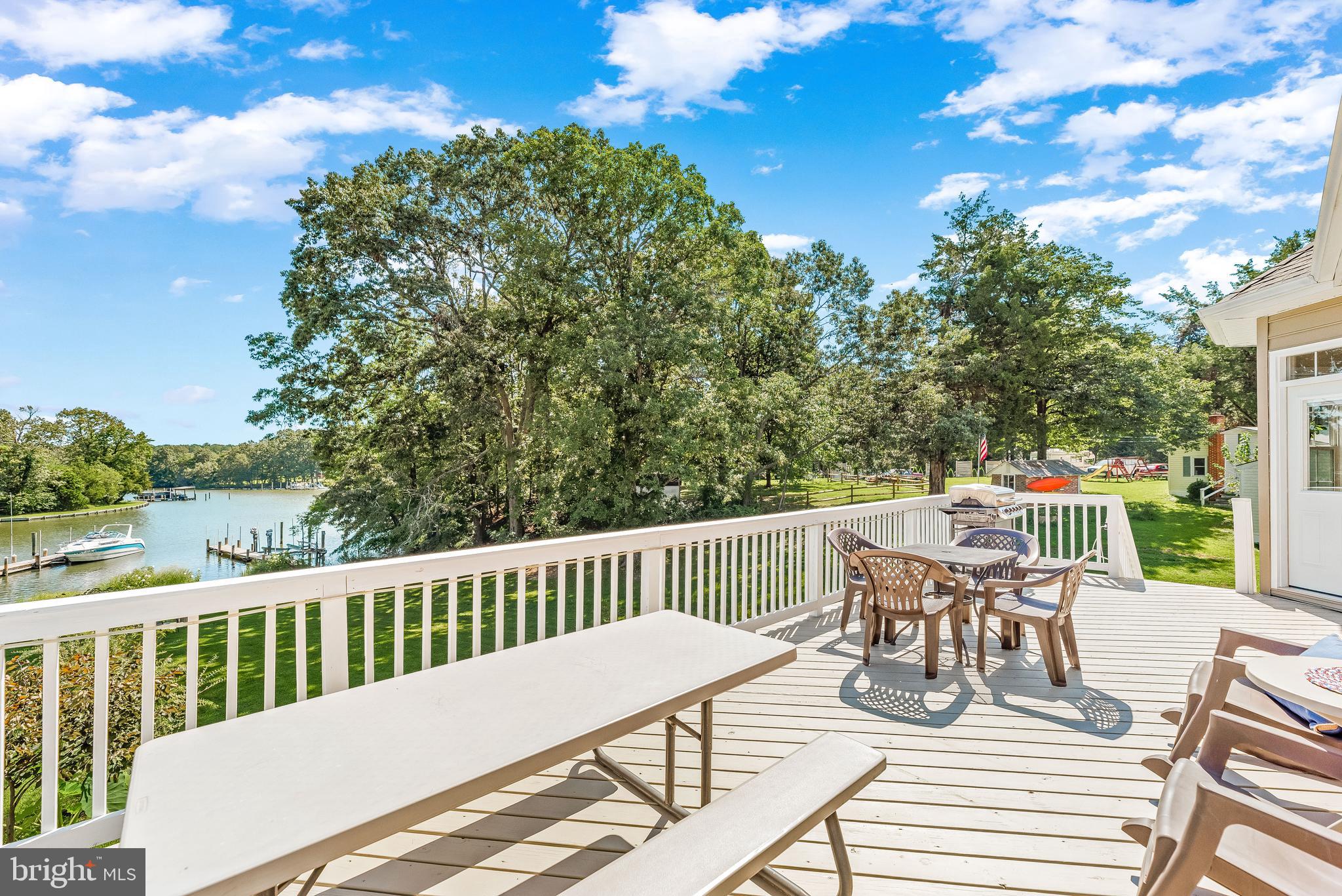 39994 Ben Morgan Road Leonardtown, MD 20650 - Photo 18 of 50 Deck off Kitchen & Primary Bedroom