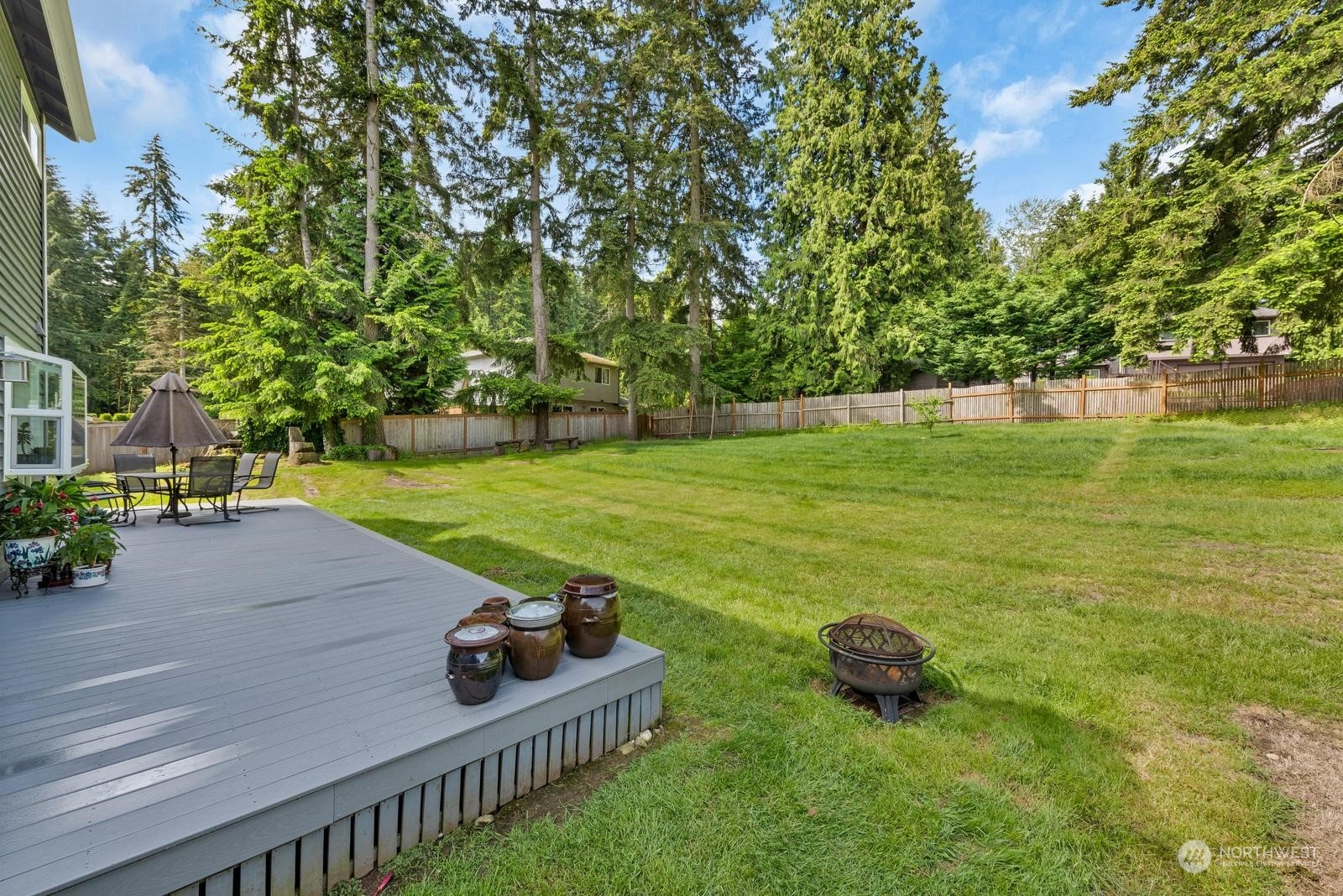 17218 3rd Avenue Southeast Bothell, WA 98012 - Photo 24 of 28 a view of a garden with an outdoor space