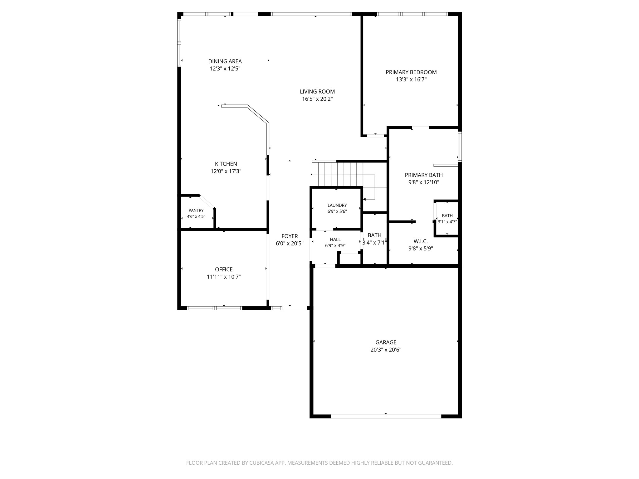 2832 Mistygate Court Conroe, TX 77301 - Photo 48 of 50 First Floor 2D Floor Plan