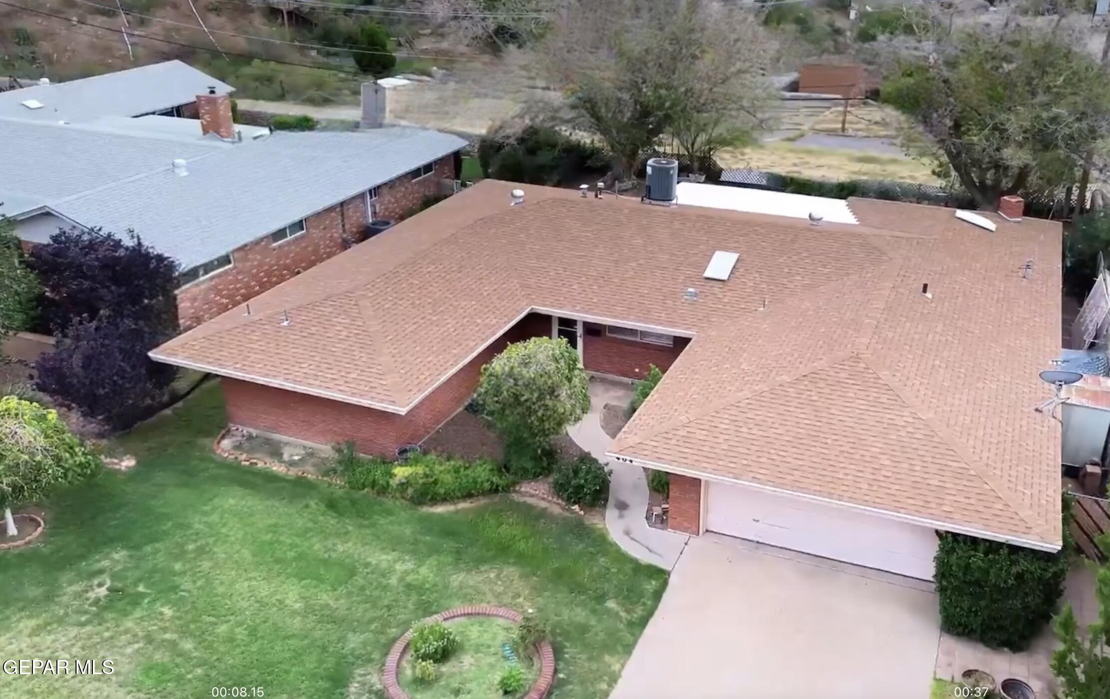 404 Butte Circle El Paso, TX 79902 - Photo 4 of 24 an aerial view of a house