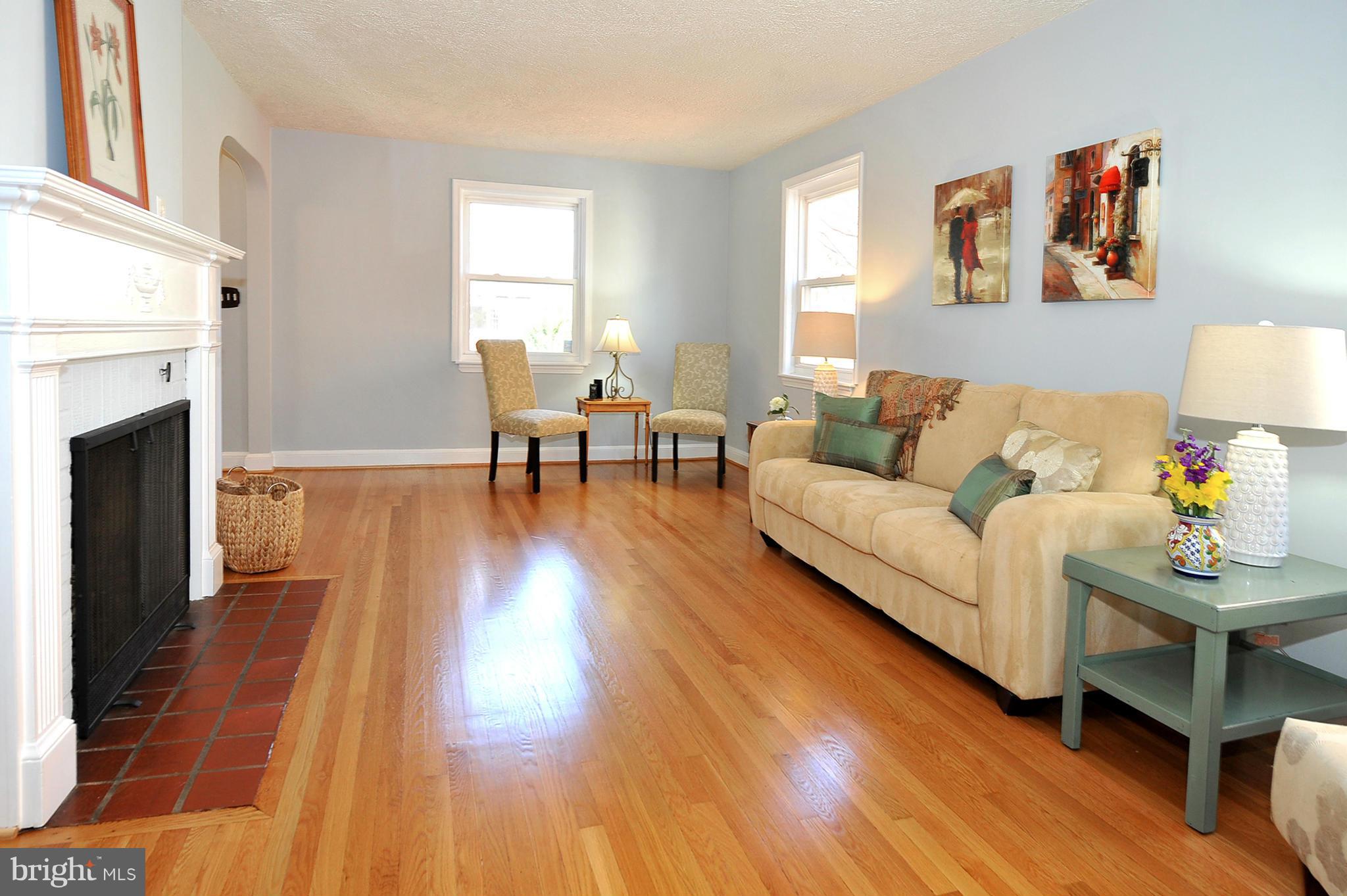 104 Indian Spring Drive Silver Spring, MD 20901 - Photo 4 of 30 Living Room refinished hardwood flrs