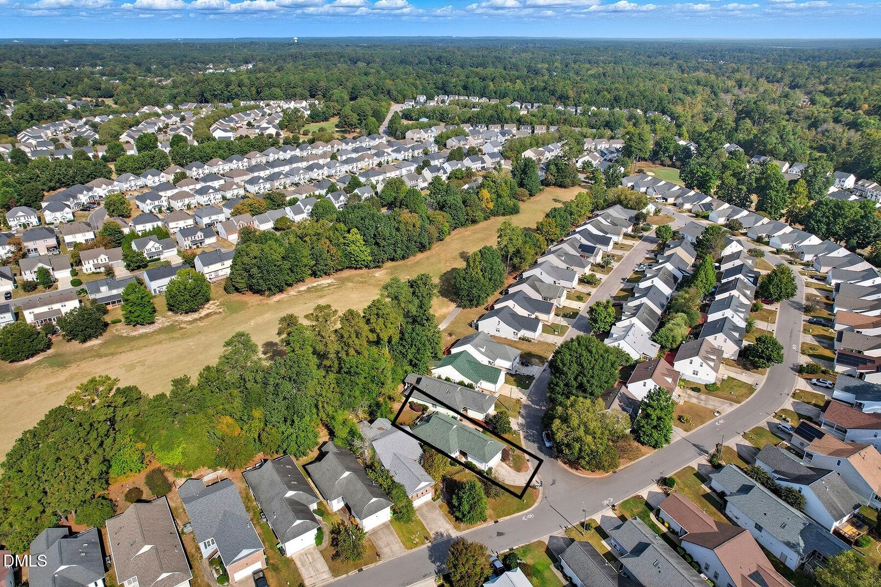 2029 Castle Pines Drive Raleigh, NC 27604 - Photo 33 of 37 Drone 4