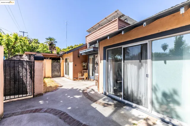 a view of a house with a porch