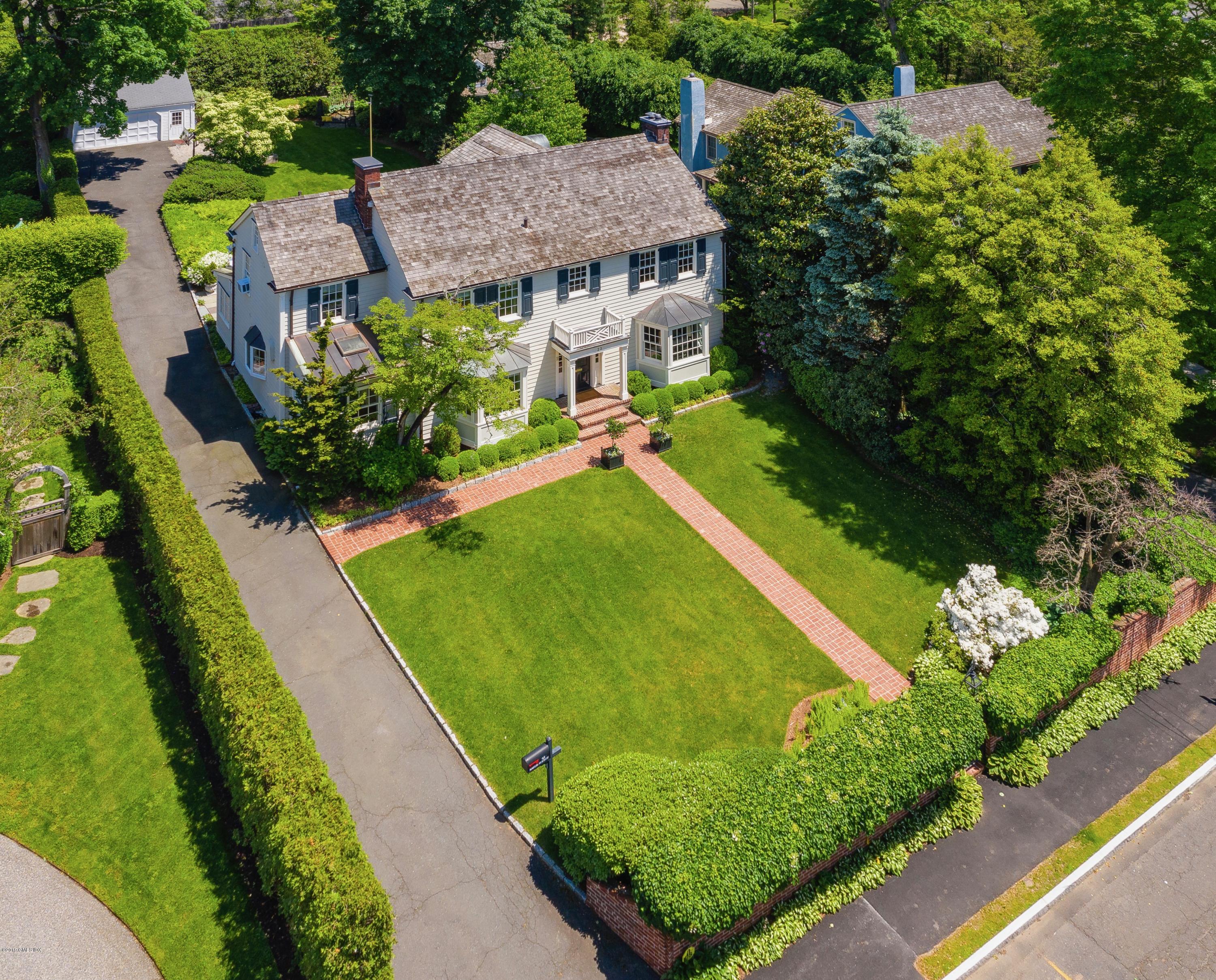 23 Maher Avenue Greenwich, CT 06830 - Photo 3 of 51 an aerial view of a house