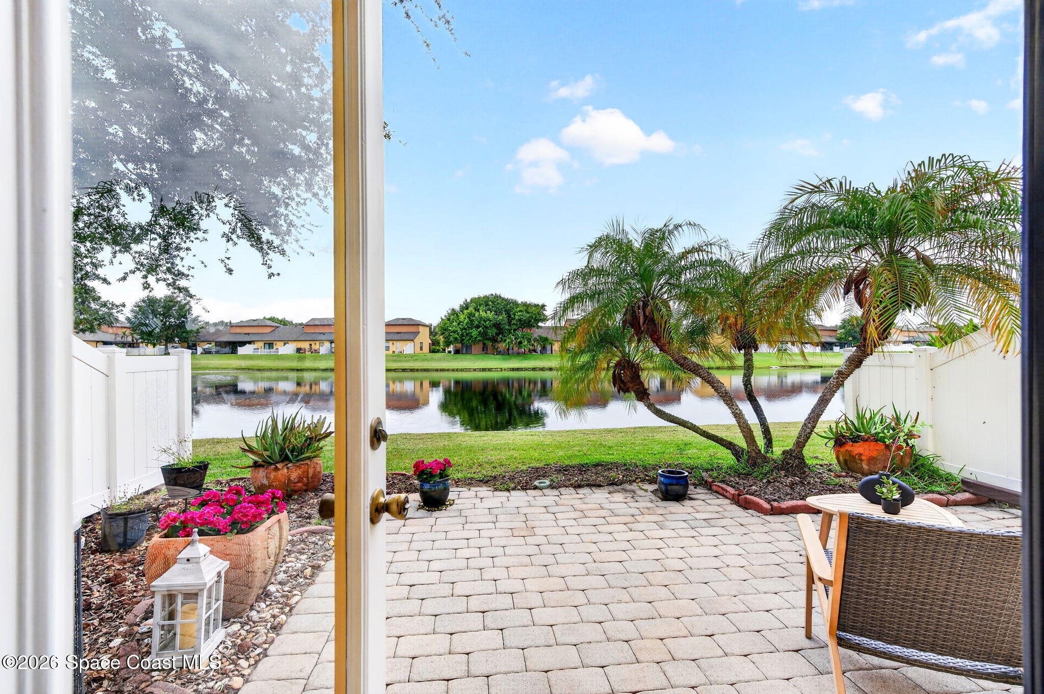 4570 Radiant Way, Unit 106 Melbourne, FL 32901 - Photo 27 of 63 Back view from Kitchen