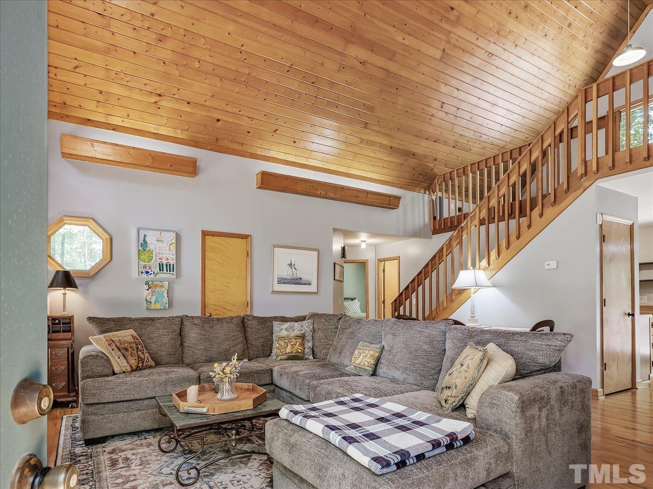 261 Ridge View Pittsboro, NC 27312 - Photo 4 of 57 a living room with furniture and a clock