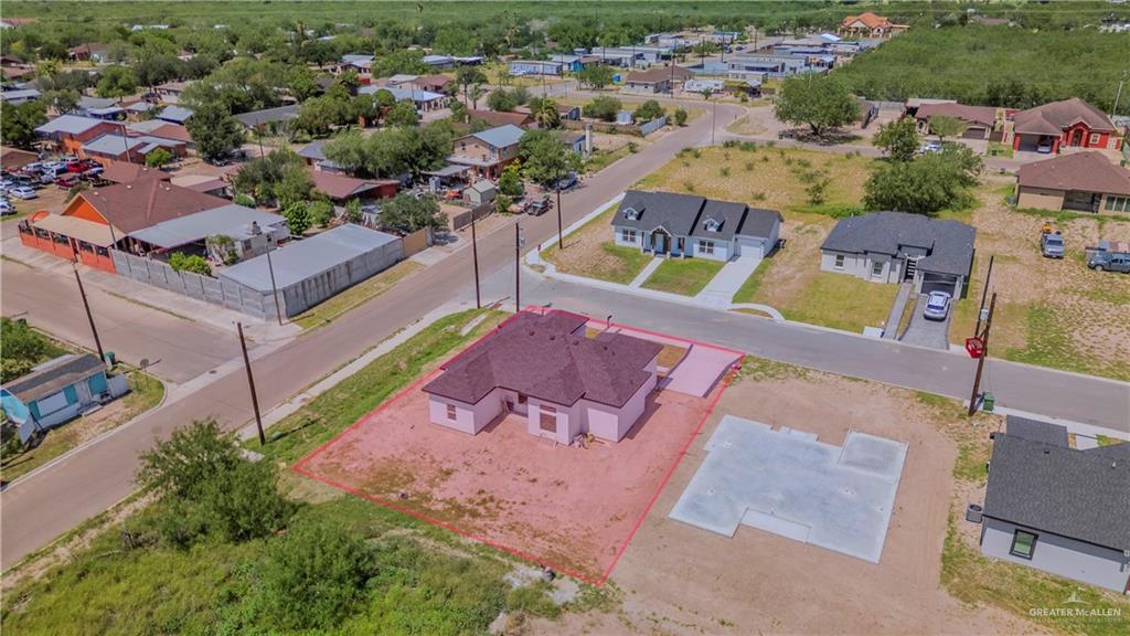 801 Falcon Street Rio Grande City, TX 78582 - Photo 26 of 36 an aerial view of residential houses with outdoor space