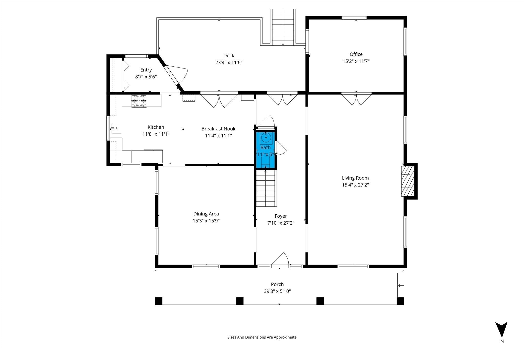 3863 Old Shell Road Mobile, AL 36608 - Photo 47 of 48 Floor plan