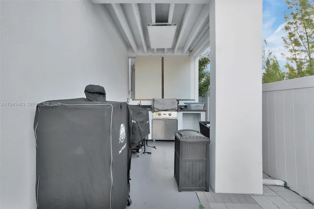 a view of a city with an ocean