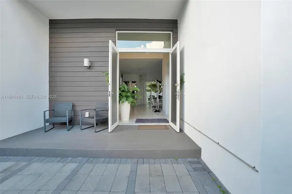 a view of entryway with stairs