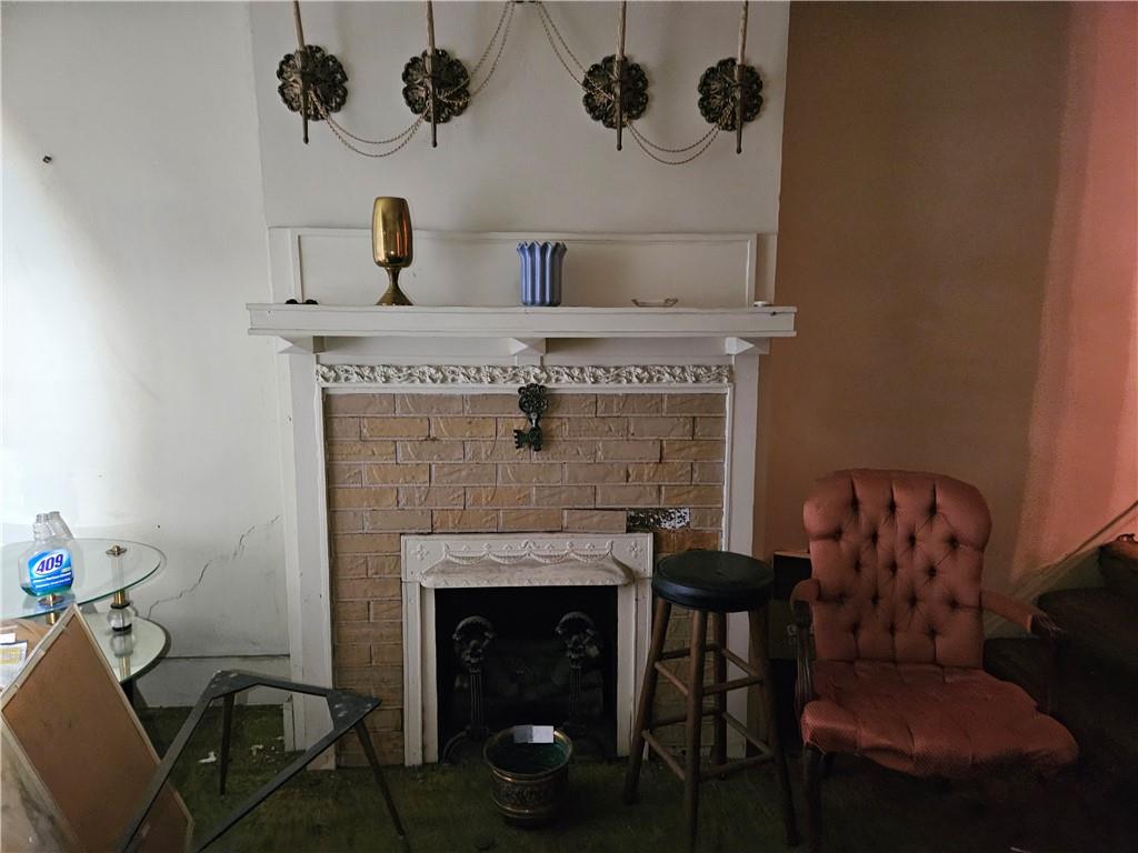 1524 Middle Street Pittsburgh, PA 15215 - Photo 5 of 10 Decorative Fireplace in Living Room