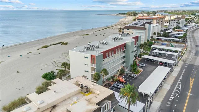 an aerial view of residential houses