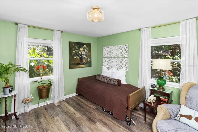 a view of living room with furniture and closet