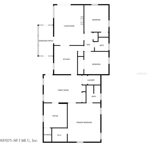 a view of a backyard with sitting area