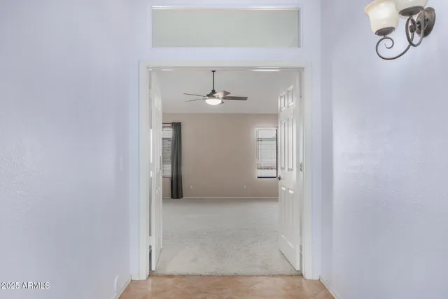 a view of an entryway