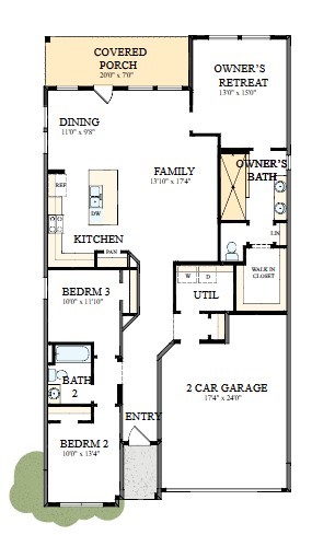 6034 Cottontail Lane Manvel, TX 77578 - Photo 18 of 18 The success of a floor plan is the way you can move through it…You’ll be amazed at how well this home lives…We call it traffic patterns.