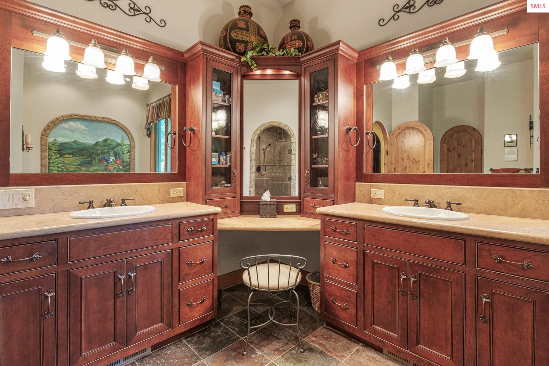 526 Roop Road Cocolalla, ID 83813 - Photo 27 of 100 Primary suite bathroom, double sinks
