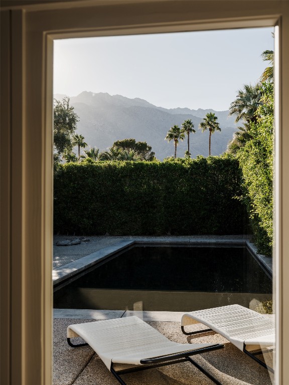 1272 East Verbena Drive Palm Springs, CA 92262 - Photo 25 of 40 a view of balcony
