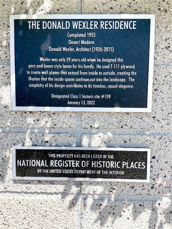 1272 East Verbena Drive Palm Springs, CA 92262 - Photo 40 of 40 a sign on the side of a building