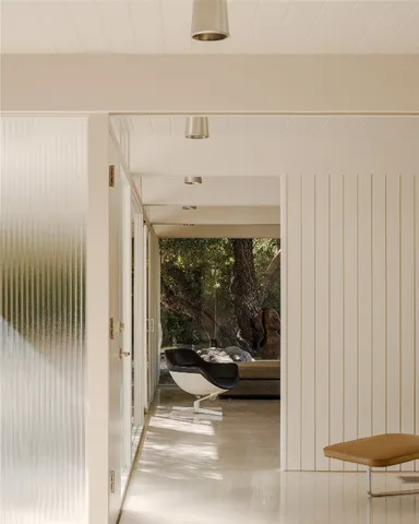 a view of a room with a patio