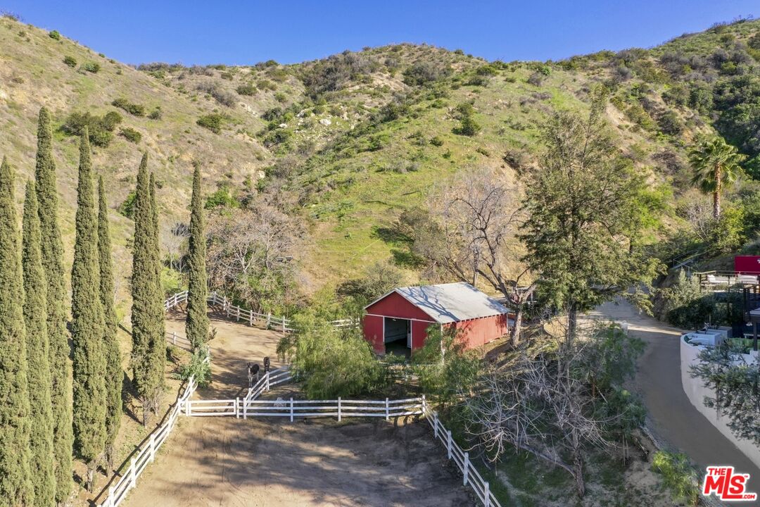 9609 Wornom Avenue Sunland, CA 91040 - Photo 41 of 52 a view of a building with a yard
