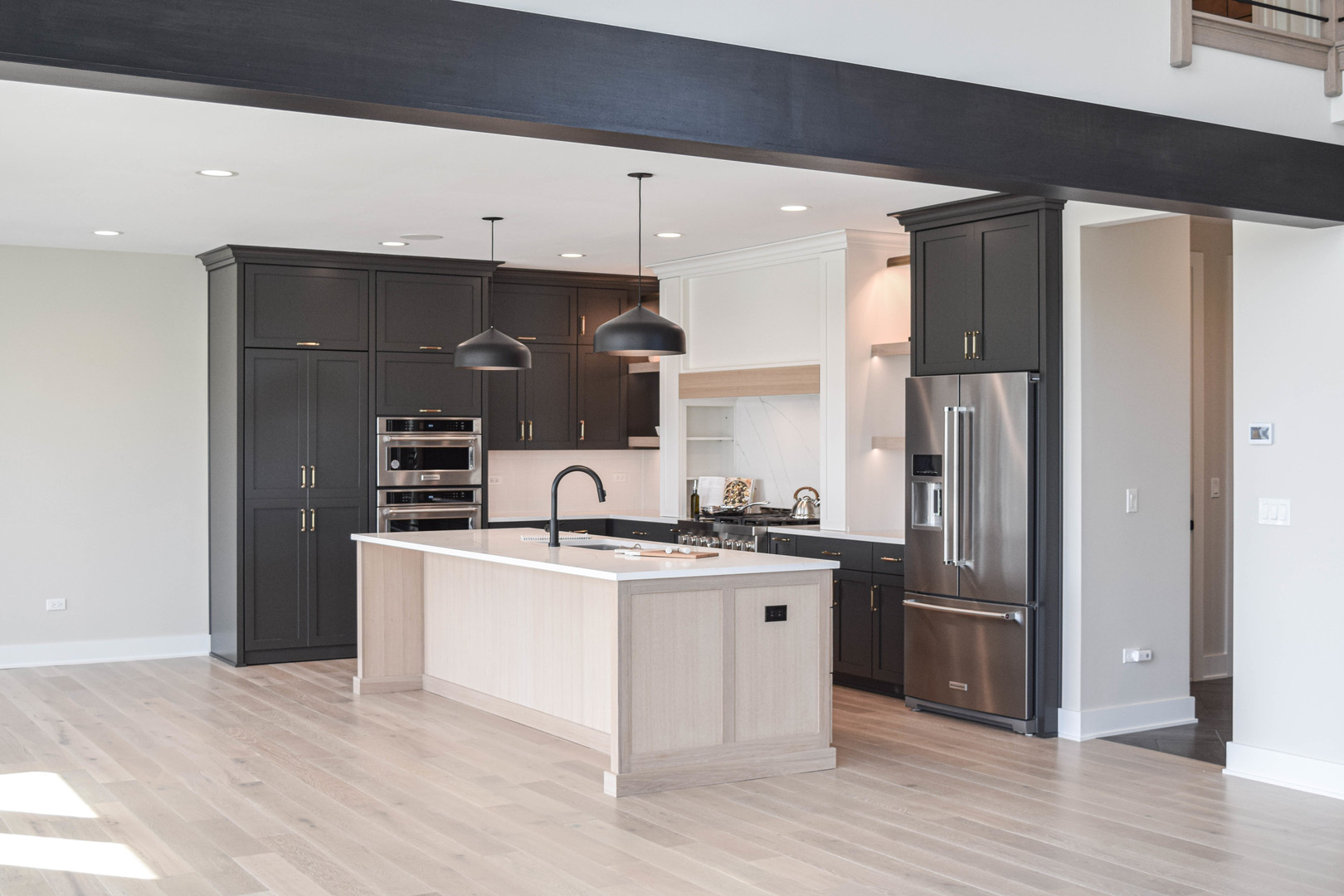 26205 Stewart Ridge Drive Plainfield, IL 60585 - Photo 6 of 28 a kitchen with stainless steel appliances granite countertop a refrigerator a sink a stove and oven