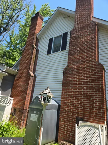 a view of a wooden door