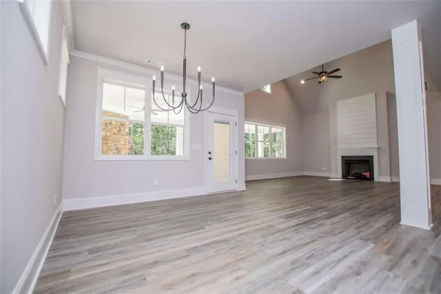 a view of a small space