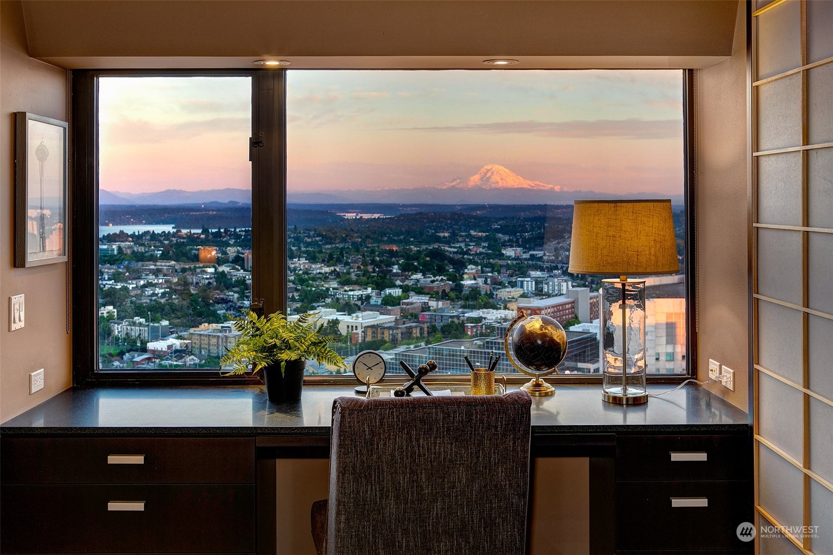 1301 Spring Street, Unit 29H Seattle, WA 98104 - Photo 17 of 29 a view of a living room and a window