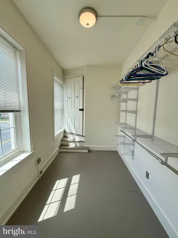 a view of a room with window