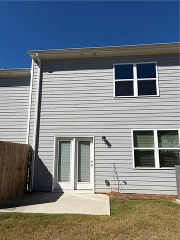 a view of a street with houses