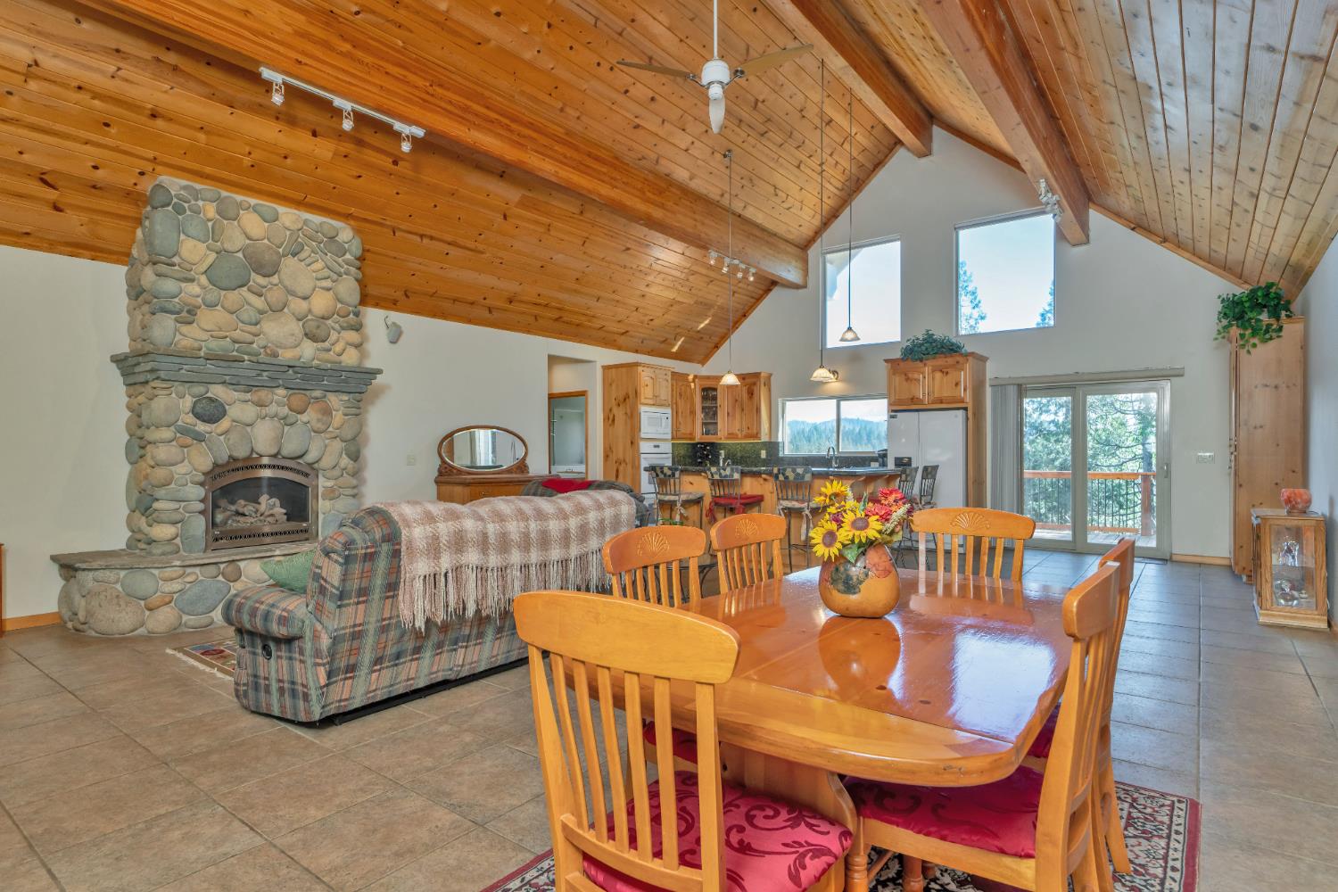 4117 Pearl Road Pollock Pines, CA 95726 - Photo 12 of 47 a view of a dining room with furniture