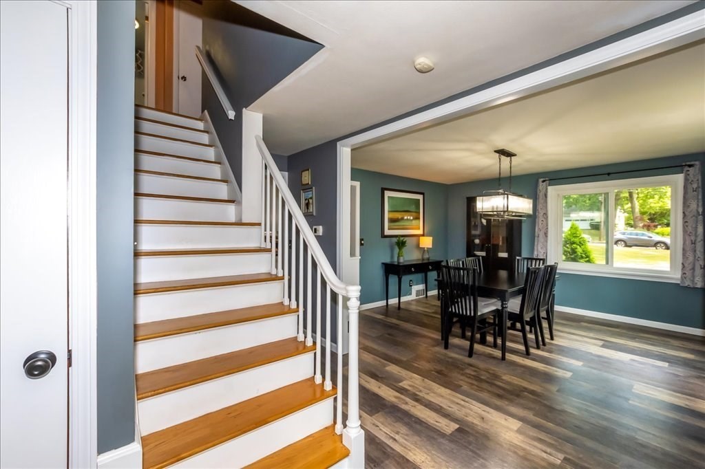 76 Woodland Road Longmeadow, MA 01106 - Photo 6 of 42 a view of a dining room with furniture window and wooden floor