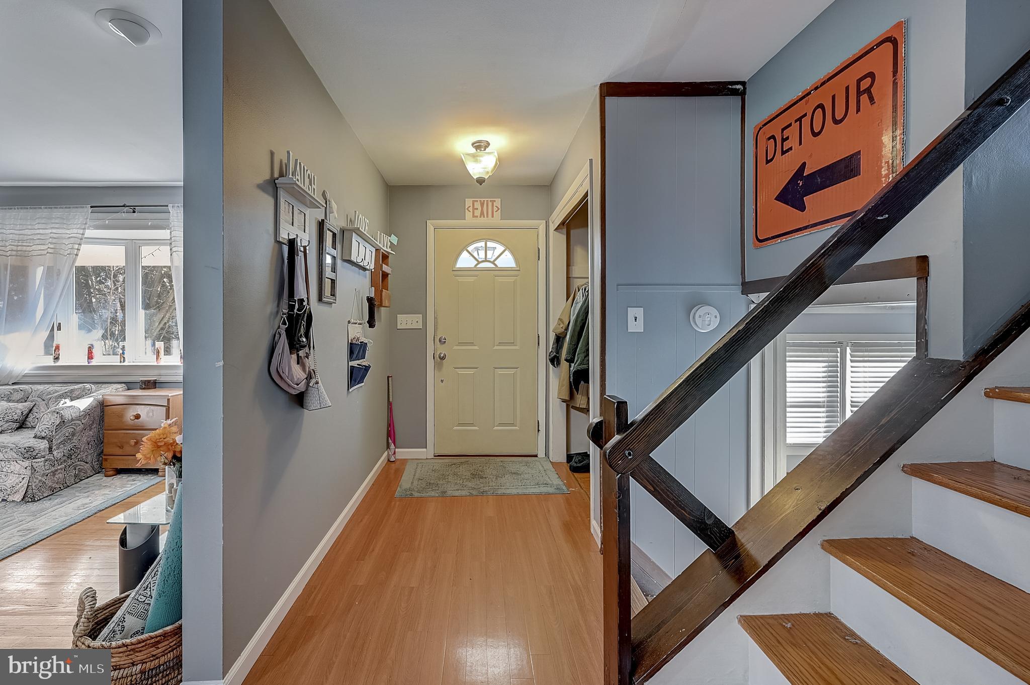 6 Rockland Road Ewing, NJ 08638 - Photo 3 of 37 a view of entryway and hall with wooden floor