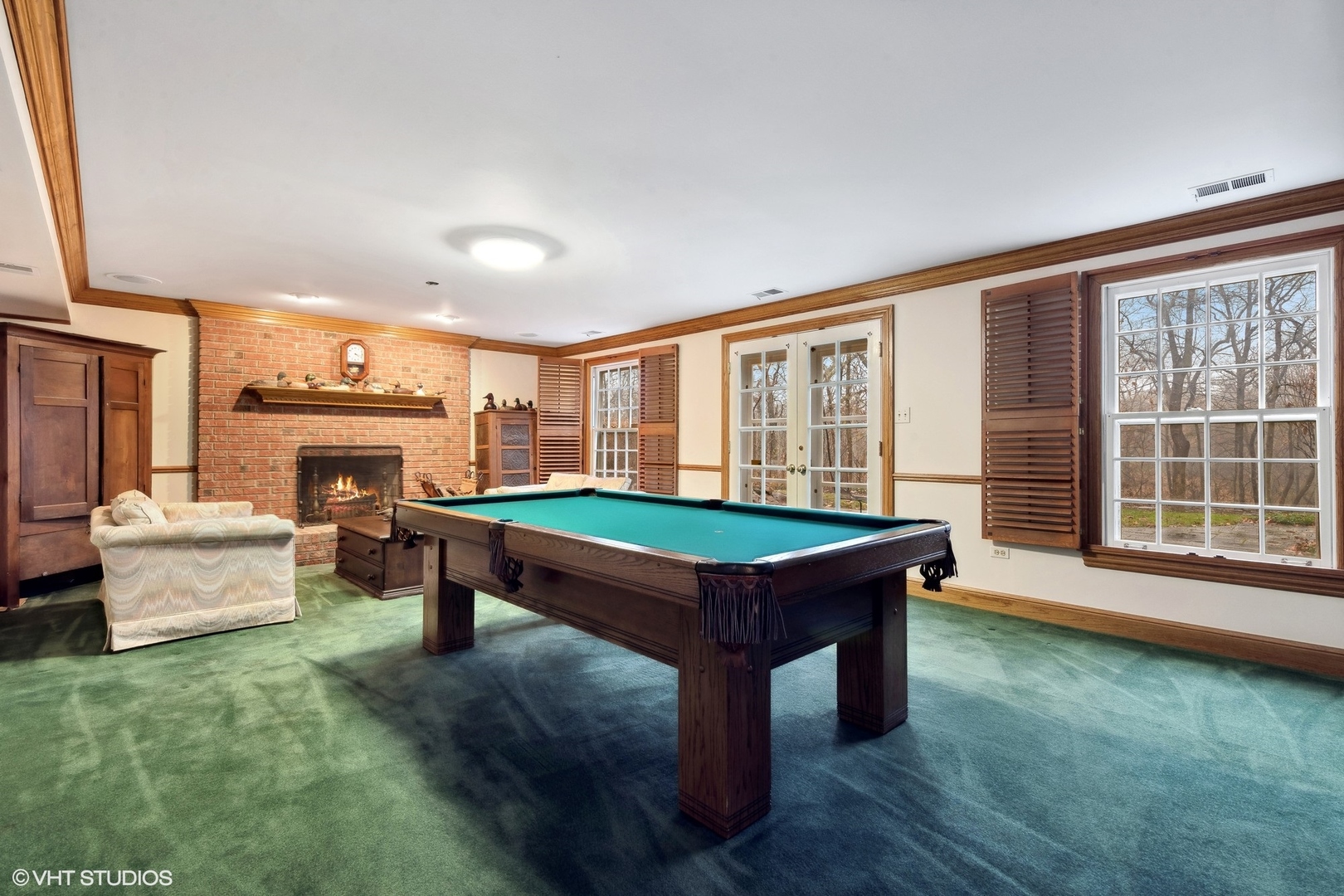 21447 North Andover Road Kildeer, IL 60047 - Photo 22 of 38 a room with pool table table and sofas