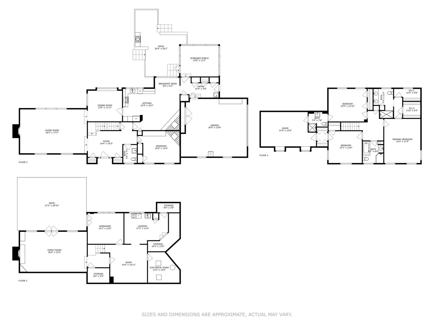 21447 North Andover Road Kildeer, IL 60047 - Photo 28 of 38 a picture of floor plan