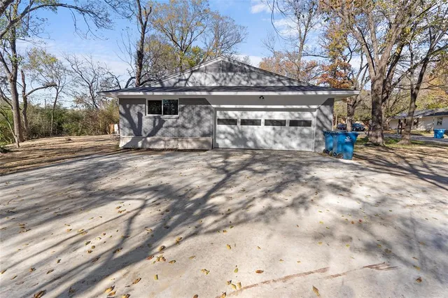 a view of a house with a snow