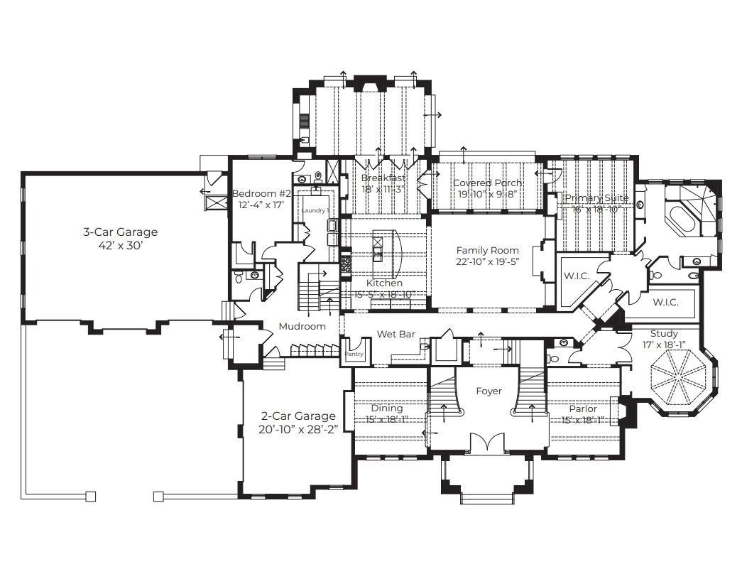 5900 Park Road Cincinnati, OH 45243 - Photo 48 of 50 First Level Floor Plan