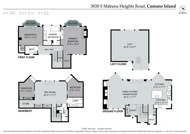 $1,395,000 | 3030 South Mabana Heights Road, Camano Island, WA 98282
