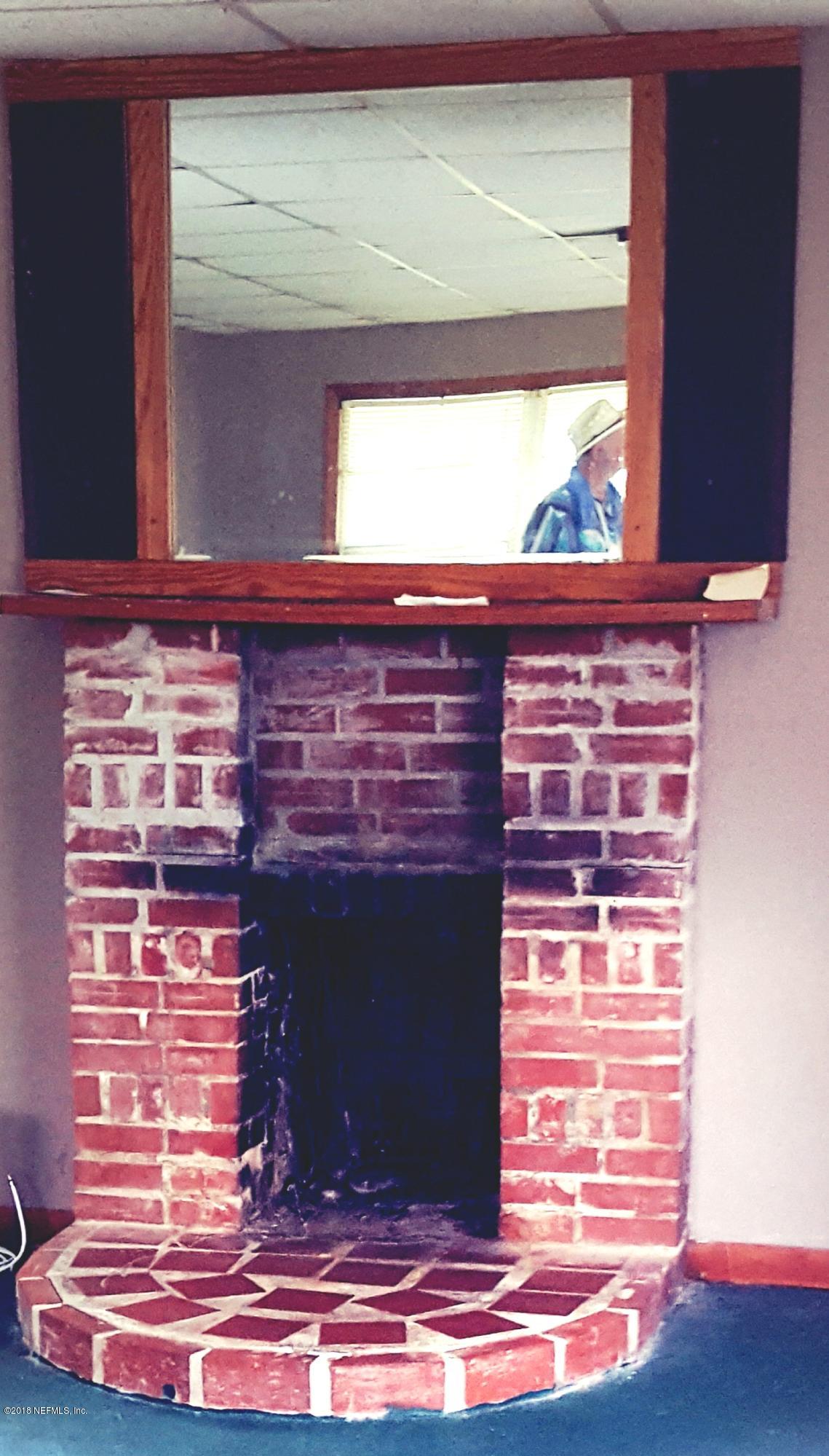 243 Kirk Road Jacksonville, FL 32218 - Photo 8 of 22 Brick Fireplace