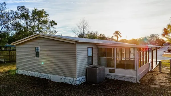 a view of a house with a patio