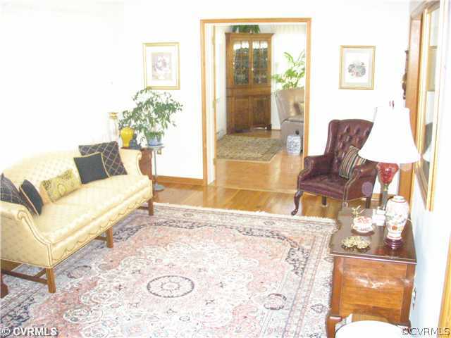 10441 West Providence Road Chesterfield, VA 23236 - Photo 6 of 12 Living Room - Living room has wood floors