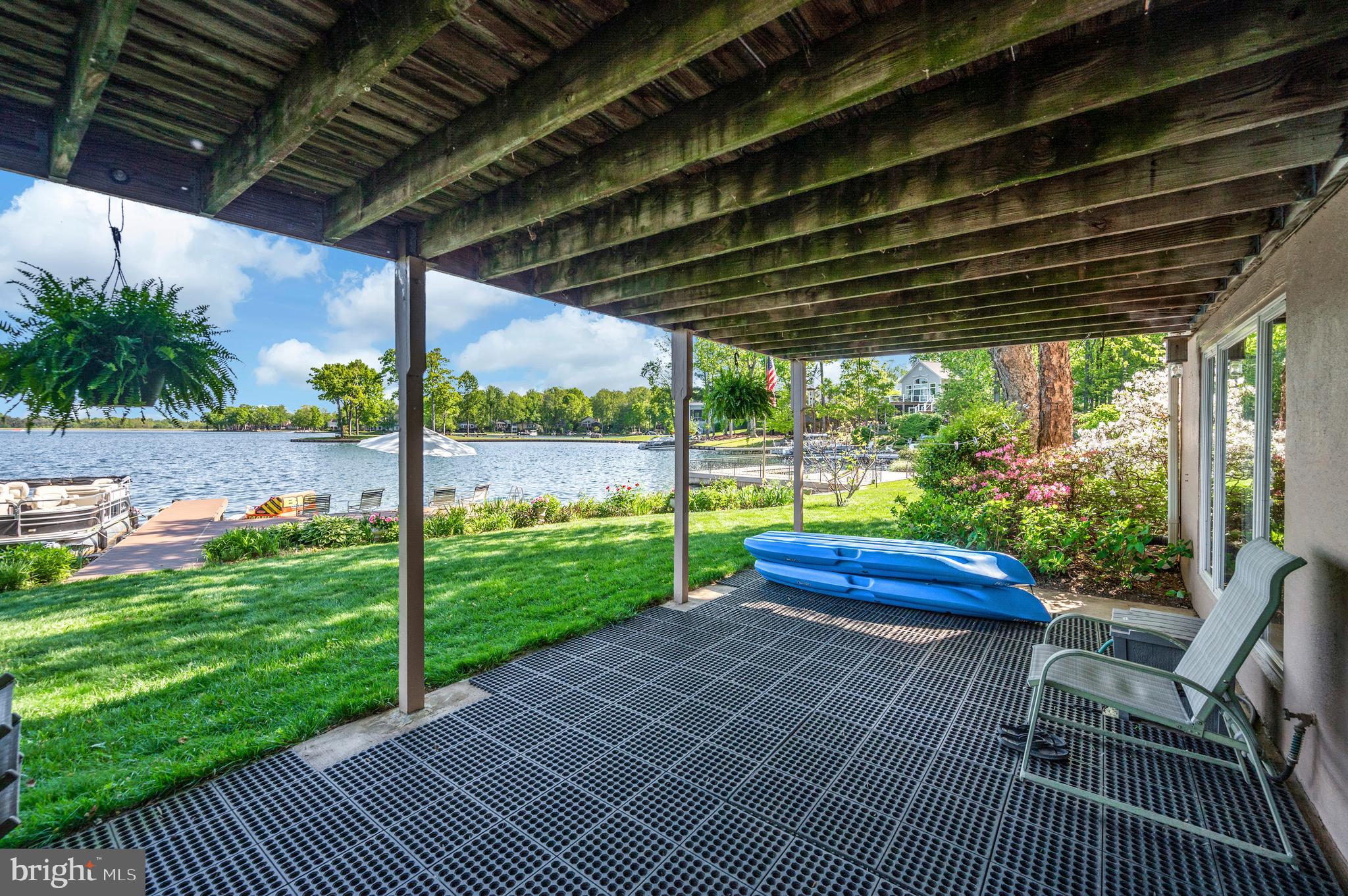 126 Greenspring Road Locust Grove, VA 22508 - Photo 66 of 90 lower patio; kayaks ready to use