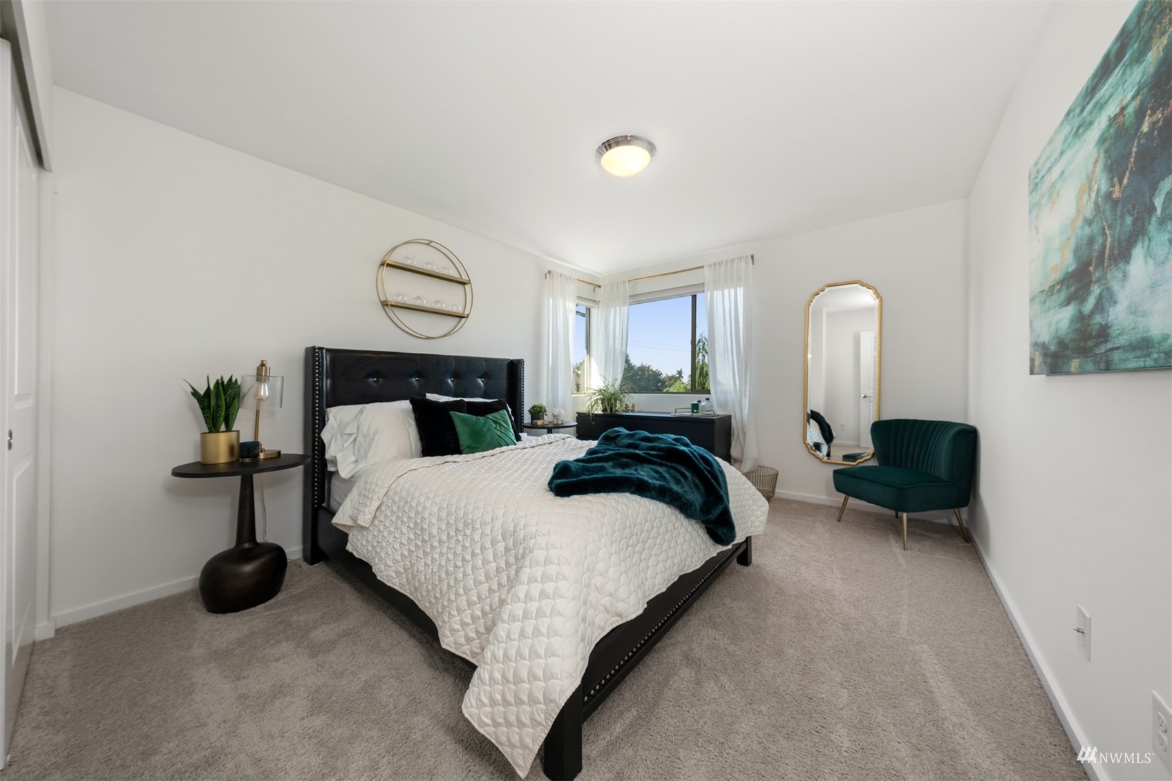 1413 South 28th Street Renton, WA 98055 - Photo 15 of 20 a bedroom with a bed and window