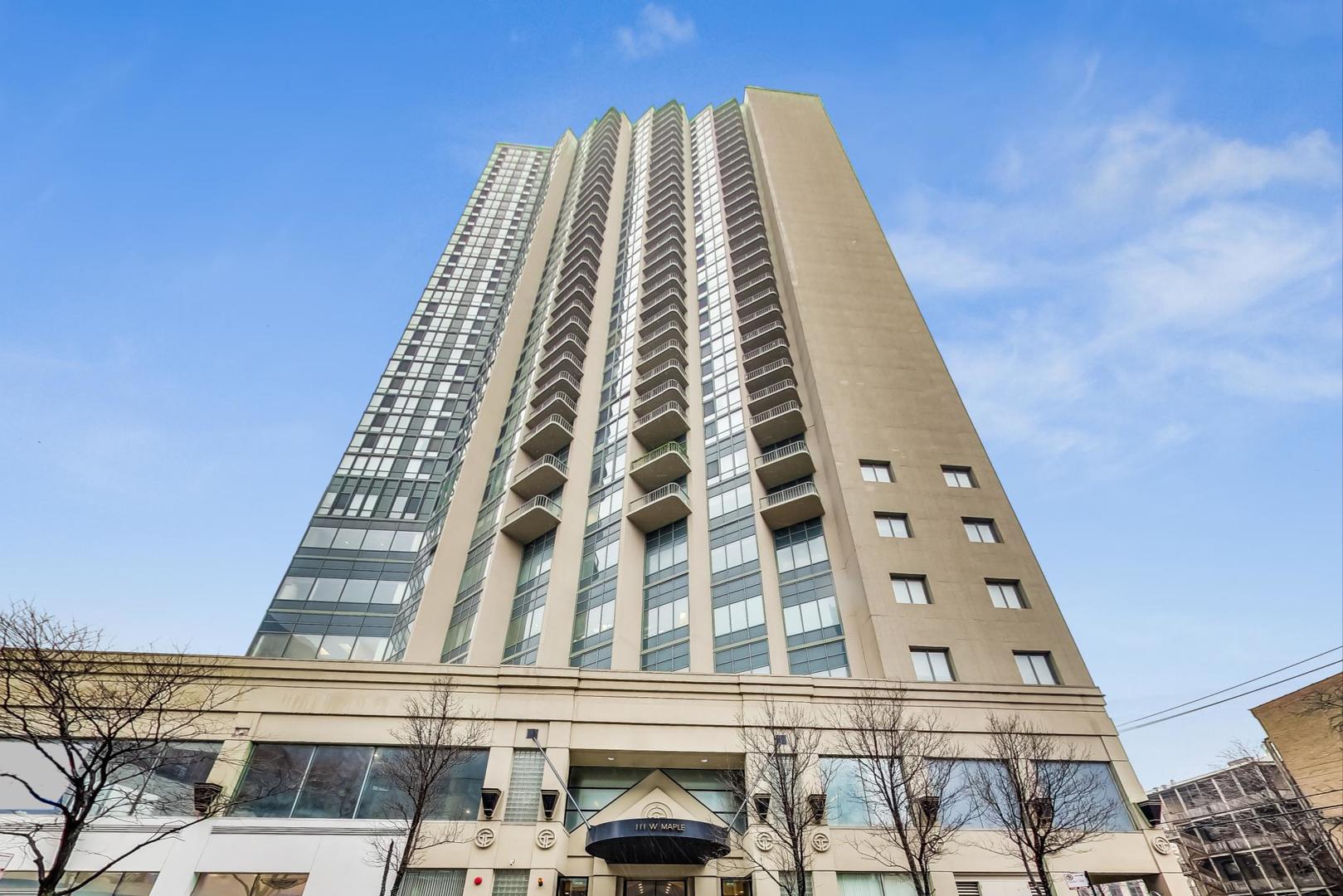 111 West Maple Street, Unit 1410 Chicago, IL 60610 - Photo 2 of 41 front view of a building